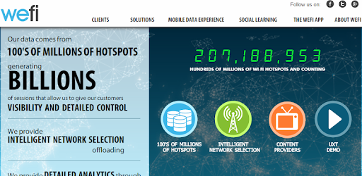 WeFi Pro Beta - Automatic WiFi PC screenshot