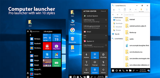 Computer launcher for win 10 desktop launcher 2019 PC screenshot Computer launcher for win 10 desktop launcher 2019 PC screenshot