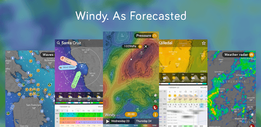 Windy: wind, waves and hurricanes forecast PC screenshot Windy: wind, waves and hurricanes forecast PC screenshot