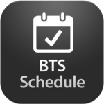 BTS Schedule for PC BTS Schedule for PC