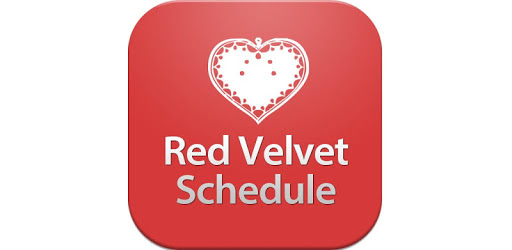 Red Velvet Schedule PC screenshot