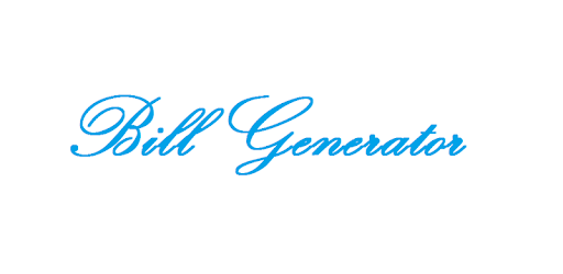 Bill Generator PC screenshot