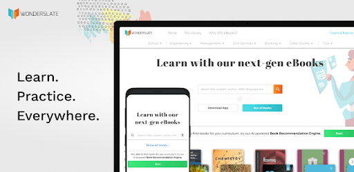 Wonderslate- Smart Learning App & Book Store PC screenshot