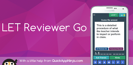LET Reviewer Go PC screenshot