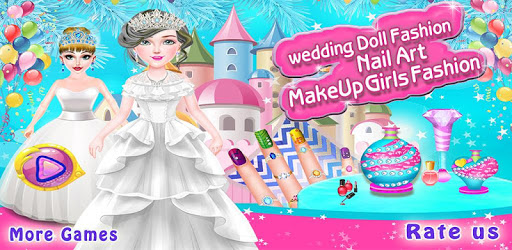 Wedding Doll Fashion Nail Art Makeup Girls Fashion PC screenshot