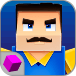 Cube Hell: Neighbor Battle 3D icon