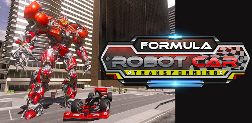 City Formula Car Robot Transform Robot Car Games PC screenshot
