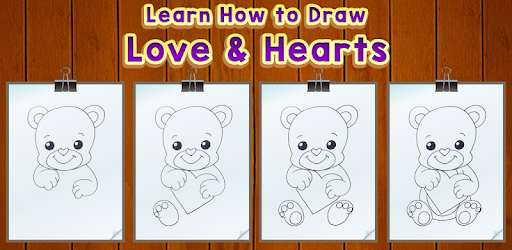 Learn How to Draw Love Hearts PC screenshot Learn How to Draw Love Hearts PC screenshot