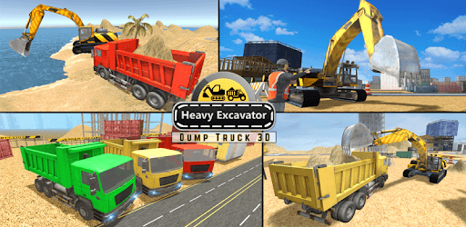 Heavy Excavator Dump Truck 3D PC screenshot