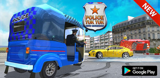 Police Tuk Tuk Auto Rickshaw PC screenshot