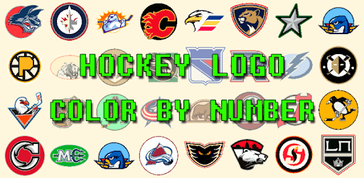 Hockey Logo Color By Number - Pixel Art PC screenshot