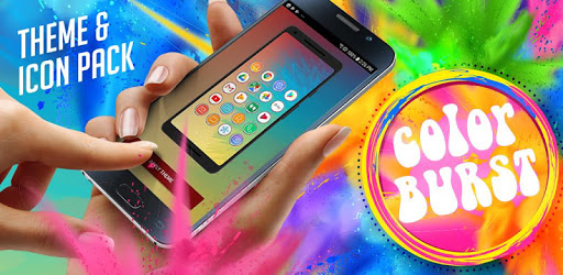 Color Burst Theme - Icons & Wallpapers PC screenshot Color Burst Theme - Icons & Wallpapers PC screenshot