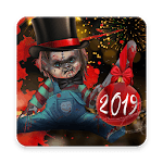 Scary Doll New Years Theme - Wallpapers and Icons for PC