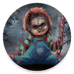 Scary Doll Halloween Theme - Wallpapers and Icons icon