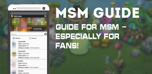 Guide for MSM PC screenshot