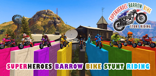 Superheroes Barrow Bike Stunt Riding PC screenshot