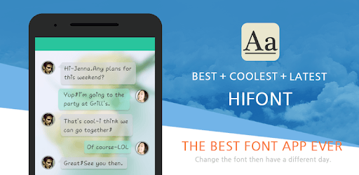 HiFont - Cool Font Text Free + Galaxy FlipFont PC screenshot
