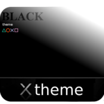 Black theme for XPERIA icon