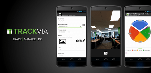 TrackVia PC screenshot