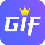 GIF maker, GIF editor with text, GIF camera, emoji icon