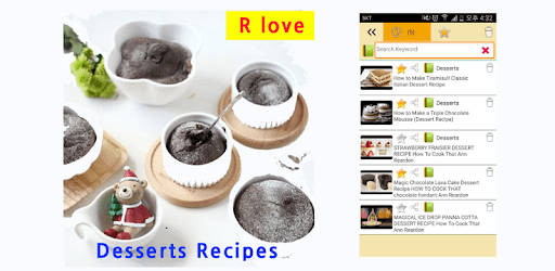 Desserts Recipes(R) - cooking PC screenshot