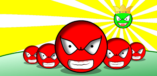 Red ball VS Green King Shooter PC screenshot