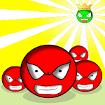 Red ball VS Green King Shooter for PC