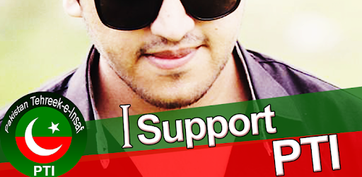 PTI DP Flex Maker & Photo Frames Selfie with Imran PC screenshot