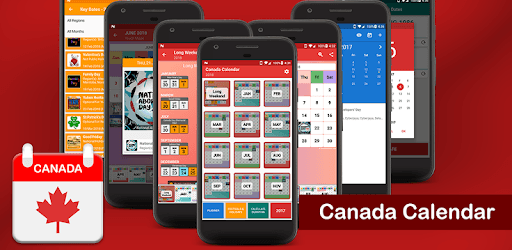 Canada Calendar 2018 - 2019 PC screenshot