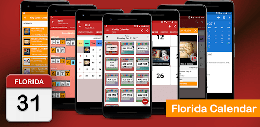 Florida Calendar 2018 - 2019 PC screenshot