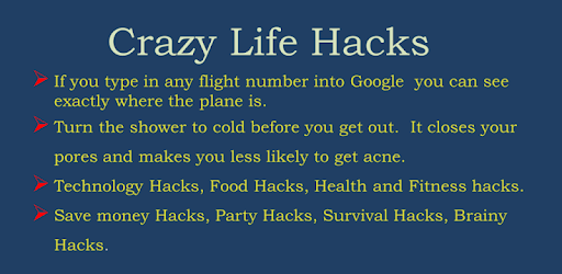 Latest Life Hacks PC screenshot Latest Life Hacks PC screenshot