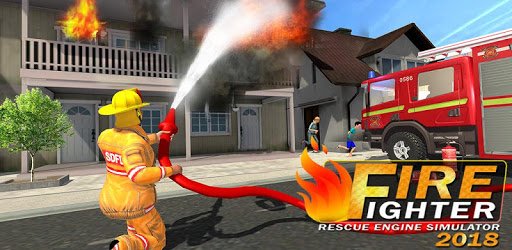 Firefighter Rescue Engine Simulator 2018 PC screenshot