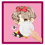BTS Pixel Art - Numbering Coloring Books icon