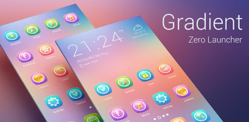 Gradient Theme - ZERO Launcher PC screenshot Gradient Theme - ZERO Launcher PC screenshot