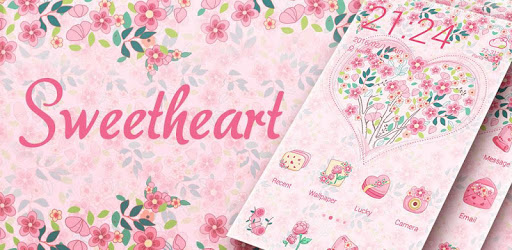Sweet Heart Theme-ZEROLauncher PC screenshot Sweet Heart Theme-ZEROLauncher PC screenshot