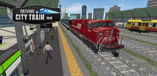 Driving In City Train 2016 PC screenshot