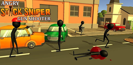 Angry Stick Sniper Gun Shooter PC screenshot