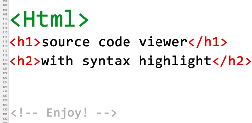 HTML Source Code Viewer PC screenshot HTML Source Code Viewer PC screenshot
