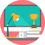 Cheap computer & office equipment online shopping icon