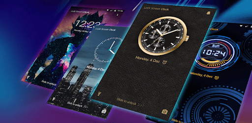 Lock Screen Clock - time screen lock & video alarm PC screenshot
