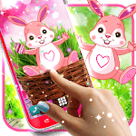 Cute bunny live wallpaper for android for PC