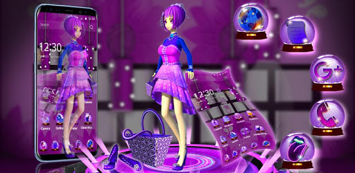 3D Cute Sex Doll Theme PC screenshot