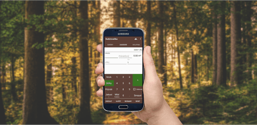 Kubírovačka - Timber log volume calculator (table) PC screenshot