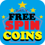 free spin and coins link icon