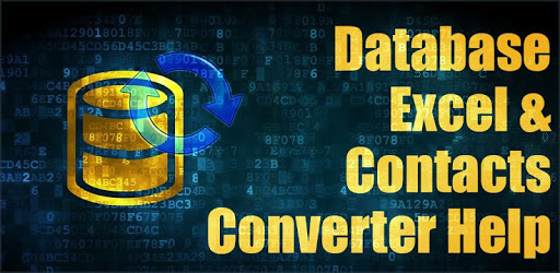 Database Excel Converter Help PC screenshot