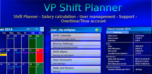 Shift Planer Lite PC screenshot Shift Planer Lite PC screenshot