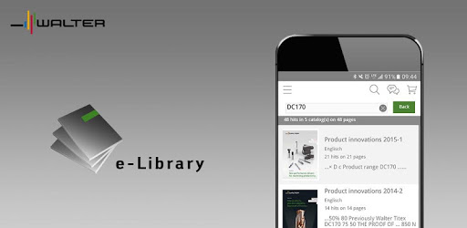 Walter eLibrary PC screenshot