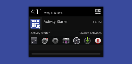 Activity Starter PC screenshot