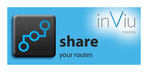 inViu routes GPS tracker OSM PC screenshot
