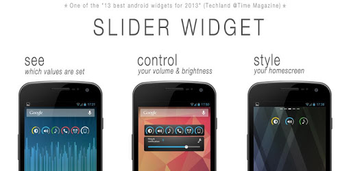Slider Widget - Volumes PC screenshot Slider Widget - Volumes PC screenshot